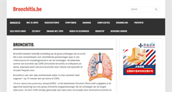 Desktop Screenshot of bronchitis.be