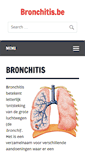 Mobile Screenshot of bronchitis.be