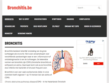 Tablet Screenshot of bronchitis.be